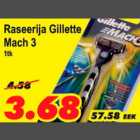 Allahindlus - Raseerija Gillette Mach 3