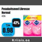 Allahindlus - Pesukaitsmed Libresse
Normal
40tk