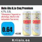 Allahindlus - Hele õlu A.Le Coq Premium