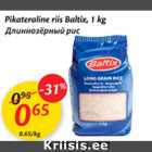 Allahindlus - Pikateraline riis Baltix, 1 kg