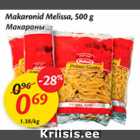 Allahindlus - Makaronid Melissa, 500 g