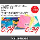 Allahindlus - VILEDA GLITZI CRYSTAL
SVAMM 2+1; WETTEX PUHASTUSLAPP