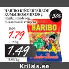 Allahindlus - HARIBO KINDER PARADE
KUMMIKOMMID 250 g