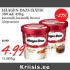 Allahindlus - HÄAGEN-DAZS JÄÄTIS