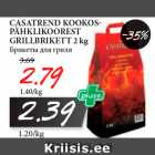 Allahindlus - CASATREND KOOKOSPÄHKLIKOOREST
GRILLBRIKETT 2 kg