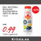 Allahindlus - PAI+ MUSTIKABANAANI
KALTSIUMIGA
SMUUTI 280 ml