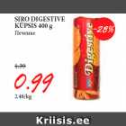 Allahindlus - SIRO DIGESTIVE
KÜPSIS 400 g