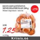 Allahindlus - EESTI LEIVATÖÖSTUS
MINILIHAPIRUKAD 200 g