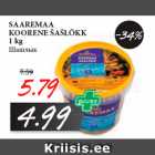 Allahindlus - SAAREMAA
KOORENE ŠAŠLÕKK
1 kg