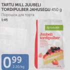 TARTU MILL JUUBELI TORDIPULBER JAHUSEGU 450 G