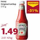 Heinz
Original ketšup
570 g