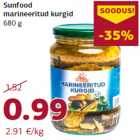 Allahindlus - Sunfood
marineeritud kurgid
680 g