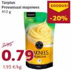 Allahindlus - Tarplan
Provansaal majonees
410 g