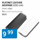 PLATINET LEATHER AKUPANK 5200 mAh