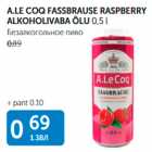 A.LE COQ FASSBRAUSE RASPBERRY ALKOHOLIVABA ÕLU 0,5 L