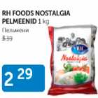 RH FOODS NOSTALGIA PELMEENID 1  kg