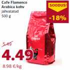 Allahindlus - Cafe Flamenco
Arabica kohv