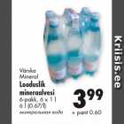 Allahindlus - Värska
Mineral
Looduslik mineraalvesi