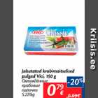 Allahindlus - Jahutatud krabimaitselised pulgad Vici, 150 g