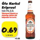 Allahindlus - ÕluKarksi Eripruul hele 5%, 0,5 l