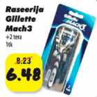 Allahindlus - Raseerija Gillette Mach3 + 2tera 1tk