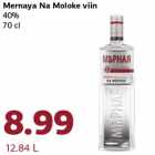 Allahindlus - Mernaya Na Moloke viin
40%
70 cl