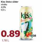 Allahindlus - Kiss Dolce siider
virsiku
4,5%
0,5 L