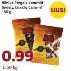 Allahindlus - Vilnius Pergale kommid
Sweety, Crunchy Caramel
150 g