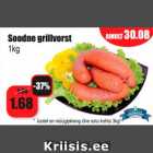 Allahindlus - Soodne grillvorst
1kg
