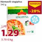 Allahindlus - Härmavili singipitsa
340 g