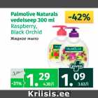 Allahindlus - Palmolive Naturals vedelseep 300 ml