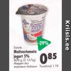 Saare Maitsestamata jogurt 5%, 400 g