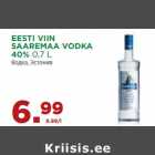 EESTI VIIN
SAAREMAA VODKA