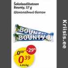 Allahindlus - Šokolaadibatoon Bounty, 57 g