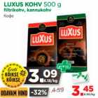 Allahindlus - LUXUS KOHV 500 g filtrikohv, kannukohv