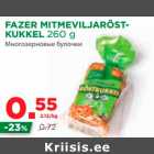 Allahindlus - FAZER MITMEVILJARÖSTKUKKEL 260 g