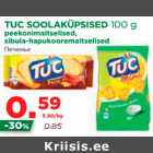 Allahindlus - TUC SOOLAKÜPSISED 100 g