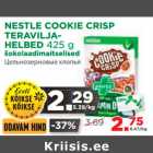 Allahindlus - NESTLE COOKIE CRISP 
TERAVILJAHELBED 425 g
šokolaadimaitselised