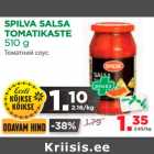 Allahindlus - SPILVA SALSA 
TOMATIKASTE 
510 g