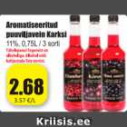 Allahindlus - Aromatiseeritud puuviljavein Karksi