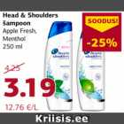 Allahindlus - Head & Shoulders
šampoon
