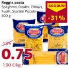 Allahindlus - Reggia pasta