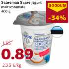 Allahindlus - Saaremaa Saare jogurt