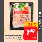 Viilutatud kuumsuitsu
peekon Rimi, 250 g