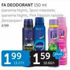 Allahindlus - FA DEODORANT 150 ML