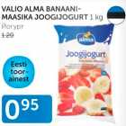 VALIO ALMA BANAANI-MAASIKA JOGIJOGURT 1 KG