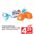 Iiris piimatäidisega Milky Splash, Roshen, 1 kg