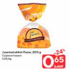 Juustumuhkel Fazer, 200 g