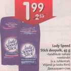 Allahindlus - Lady Speed Stick deopulk,45 g .tundlikule nаhаlе
.veekindel 