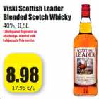 Allahindlus - Viski Scottish Leader
Blended Scotch Whicky